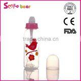 100%BPA Free Silicone Squeeze Baby Feeder,silicone Baby Feeding Bottle With Thermometer thumbnail-2