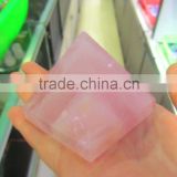 Beautiful Natural crystal pyramid Rose Quartz quartz crystal pyramid for sale