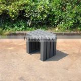 Outdoor furniture metal bench seat