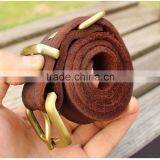 High Quality Dog Leather Collar Large Big Dogs First Class Leather Leashes Collier Chien Wholesale Pet Products Collars for Dogs thumbnail-6