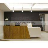 Panel Wood Modern Style Hotel Reception Desk