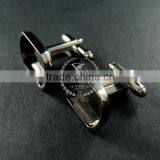 13x18mm Setting Size Steam Punk Watch Movement Gun Black DIY Base Tray French Cufflink Supplies Cuff Link Findings 1500031 thumbnail-4