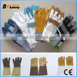 BSSAFETY 2016 Cheap Price Sheepskin Leather Welding Safety Work Glove thumbnail-4