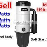 2014 dust free dry central upright bagless vacuum cleaner with USA motor