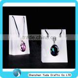 Vertical Acrylic Necklace Jewelry Display Window Stands Acrylic Necklace Organizer thumbnail-1