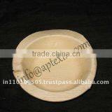 Biodegradable Plates Natural Areca Leaf Round Shallow Plates 10"