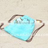 New Velour Reactive Printing Beach Towel Bag 100% Cotton