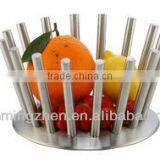 Stainless Steel Wire Fruit Basket, Bread Basket,wooden Fruit Basket thumbnail-1