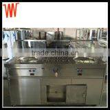 Hot Sale Double Pan and Ten Tanks Fried Ice Cream Rolled Machine