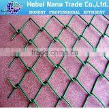 galvanized chain link fence gate