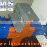 LMS Factory Omega Box Beam Roll Forming Warehouse Racking Roller Former Machine