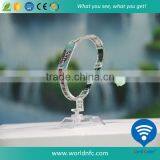 Waterproof Adjustable MF Plus-s Customized Design RFID Nylon Wristband NFC Bracelet thumbnail-3