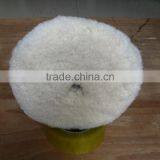 8'' Double Sides Wool Buffing Pad Made by RT112 Wool thumbnail-1