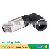 JULY Manufactory Made Push-in Type Black Plastic Gas Pipe Fittings thumbnail-3