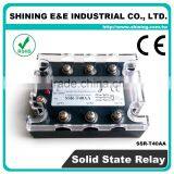 SSR-T40AA CE Approved 40 Amp Equal To Fotek AC Three Phase SSR thumbnail-6