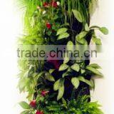 4 Pouch Vertical Hanging Wall Fabric Pot Container thumbnail-3