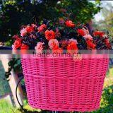High Quality Cheap Wicker Bike Basket &purple Girl Bike Basket thumbnail-2