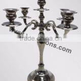 5 Arm Black Candelabra & Candle Holders Black Candelabras Sale thumbnail-3