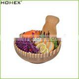 High Quality Eco-friendly Bamboo Bowl And Hand/Homex_Factory thumbnail-1