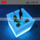 flashing led ice bucket Led furniture led ice bucket with remote controller