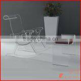 Clear Acrylic Table and Chairs thumbnail-1