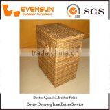 Delicate Cube Rattan Storage Box Outdoor Wicker Furniture thumbnail-1