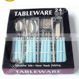 Stainless Steel Cutlery With PP Plastic pp Handle