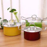 Colorful Cooking Pot Stainless Steel, Cookware Set, Kitchen Ware thumbnail-2