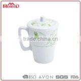 Eco- Friendly 250 ml Capacity Plant Personalized Plastic Cups Drinking Cups thumbnail-2