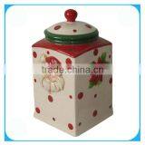 Ceramic Christmas Sugar Bowl thumbnail-1