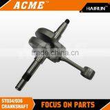 ST MS034 036 Chain Saw Spare Parts Crankshaft thumbnail-1