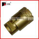 Vacuum Brazed Reinforced Diamond Core Drill Bits thumbnail-1