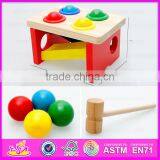 2016 Hot Sale Baby Wooden Toy Hammer W11G023 thumbnail-2