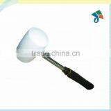 Steel Tube Handle Dead Blow Rubber Hammer Mallet thumbnail-1