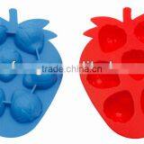 Fruit and Strawberry Silicone Ice Cube Tray / Silicone Ice Cream Mould thumbnail-1