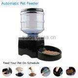 5.5L Automatic Dispenser LCD Display Dog Cat Pet Feeder Food Dish Bowl thumbnail-1