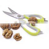 New Style Stainless Steel Soft Grip Handle Kitchen Multifunctional Shears Cabinet Meat Scissors thumbnail-2