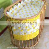 Multi-purposes Secure Healthy Wooden Multi-purposes Baby Crib Baby Bed Baby Room Furniture thumbnail-4