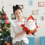 25cm Super Cute Santa Claus Light Up Stuffed Plush Toy As Children's Gifts for Christmas thumbnail-6
