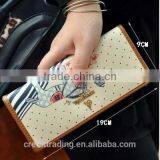 2015 New Style Fashion Cheap Leather Women Canvas Wallet thumbnail-1