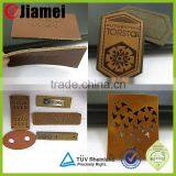 Low Price Newest Garment Hot Stamped Leather Label With Logo You Want thumbnail-2