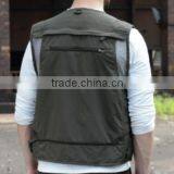Worested Cotton and Polyester Hawking Fishing Hunting Vest With Multipockets thumbnail-3