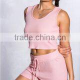 2017 New Tank Top and Shorts Sports Two Piece Wear thumbnail-2