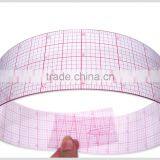 2"*24" Straight Flexible 1.2mm Thickness Inch Plastic Garment Ruler for Fashion Design#8248 thumbnail-5