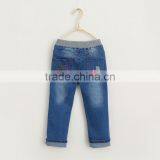 Embroidery Little Mouse Casual Denim Trousers Korean Children's Clothing Wholesale thumbnail-2