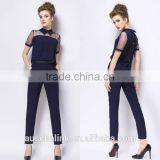 Lady Dark Navy Blue Fashion Detachable Pants Low Price thumbnail-6
