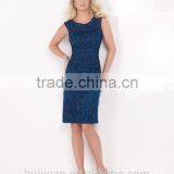 Elegant off Shoulder Knee Length Lace Wedding Apparel thumbnail-1