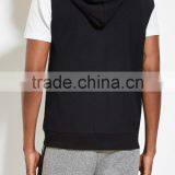 Slim Fit Casual Hoodie no Sleeve for Men thumbnail-3