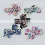 Hottest Floral Print Headband 100% Cotton Baby Headband Girl Flower Head Wrap thumbnail-1