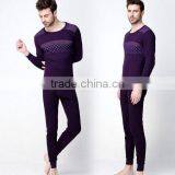 2017 China Garment OEM Your Own Brand Logo Design 95%Bamboo Fiber 5%Spandex Soft Heated Men's Thermal Underwear Modal Long Johns thumbnail-5